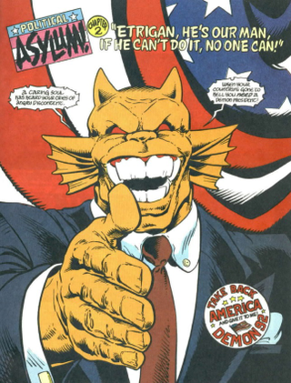 Illustration for article titled 20 Heroes, Villains, Aliens, and Monsters Who Ran for President